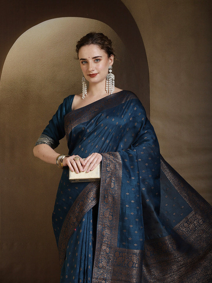 Woven Design Tussar Saree