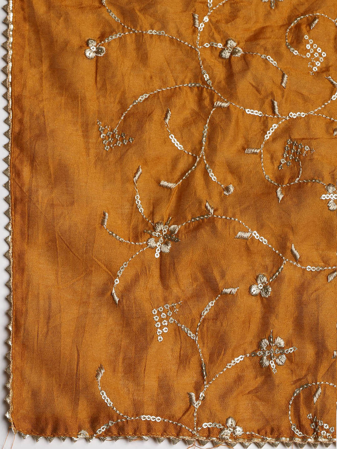 Neck Embroidered Cotton Blend Unstitched Suit With Dupatta