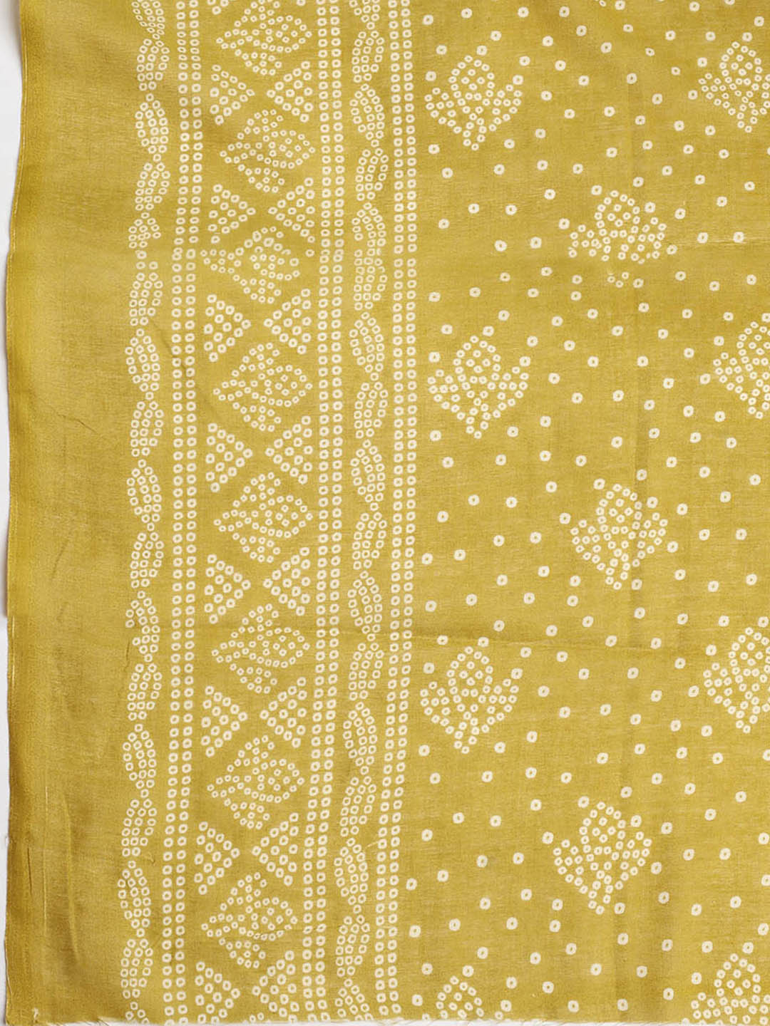 Printed Cotton Blend Unstitched Suit With Dupatta
