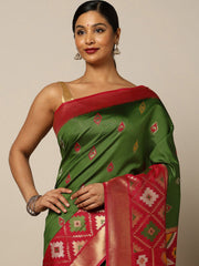Woven Design Art Silk Saree
