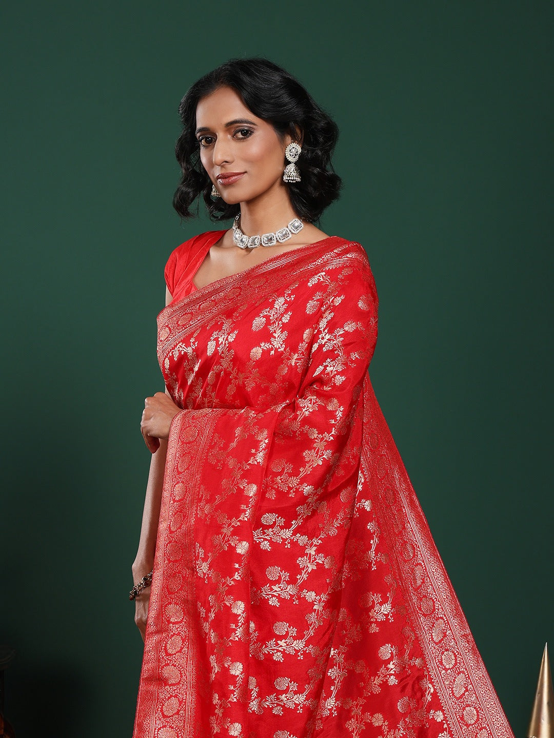 Woven Design Art Silk Saree