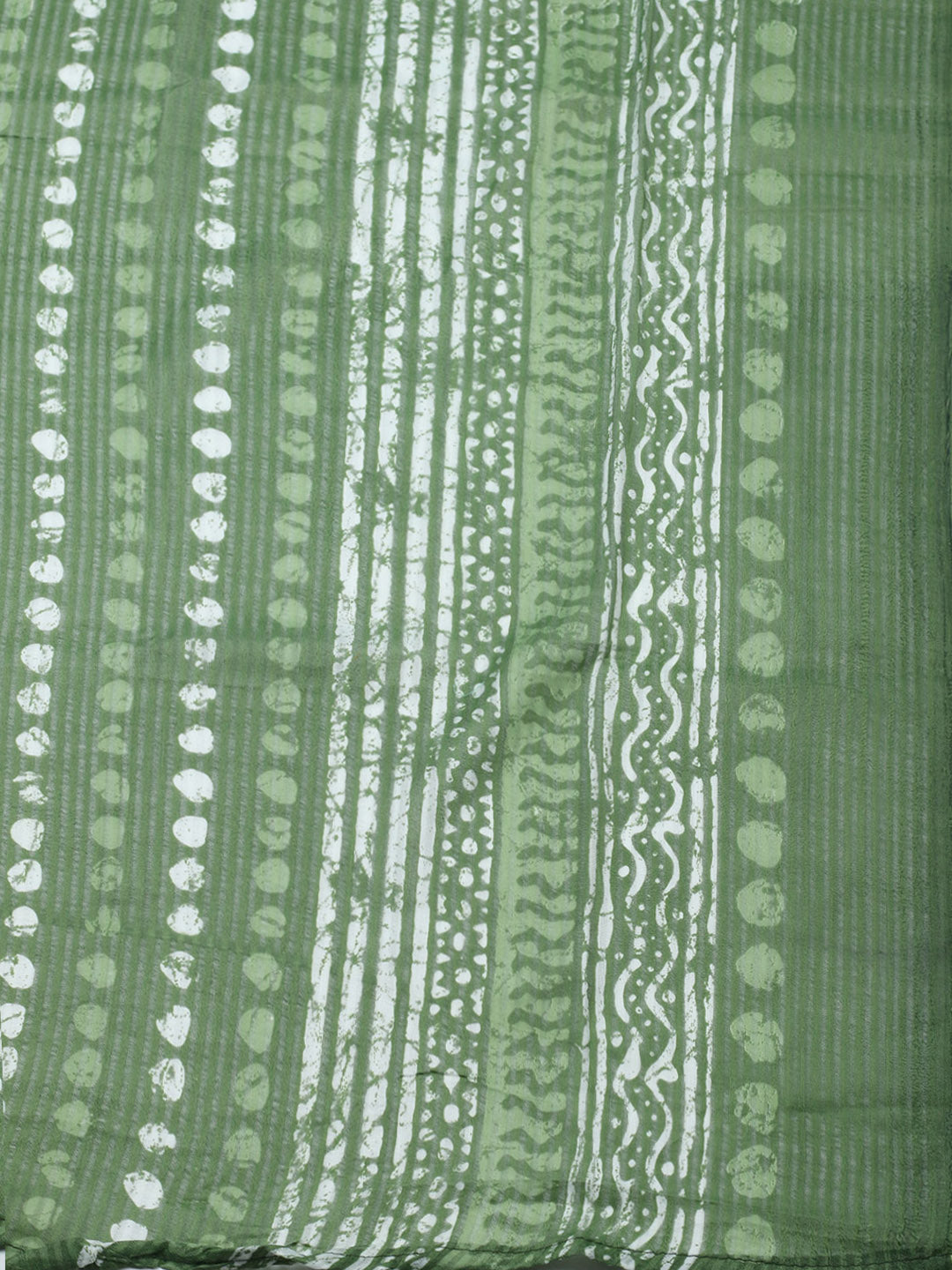 Printed Cotton Blend Unstitched Suit With Pant &amp; Dupatta