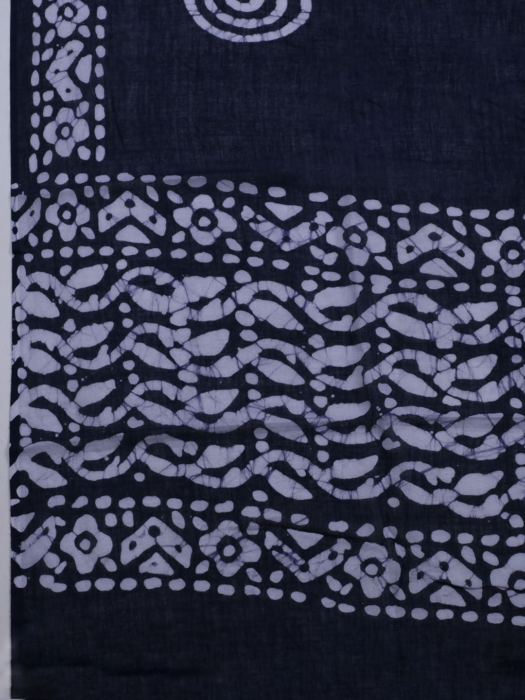 Printed Cotton Blend Unstitched Suit With Dupatta