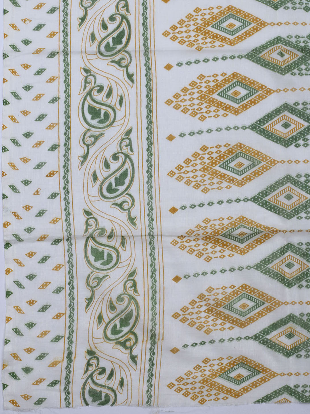 Neck Embroidered Cotton Blend Unstitched Suit With Dupatta