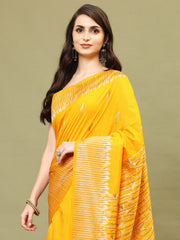 Zari Jaal Brocade Handloom Woven Saree