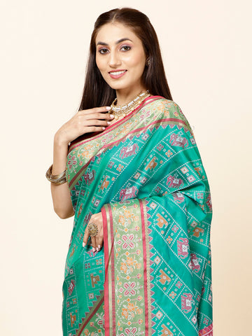 Zari Border Woven Handloom Saree