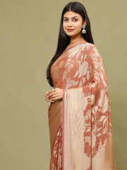 Zari Jaal Woven Handloom Saree