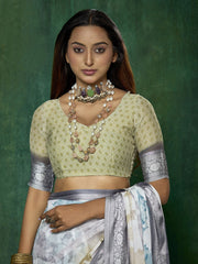 Printed Georgette Saree