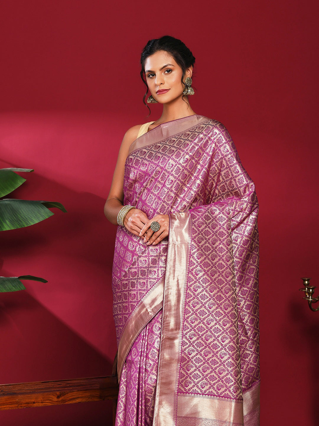Woven Design Art Silk Saree