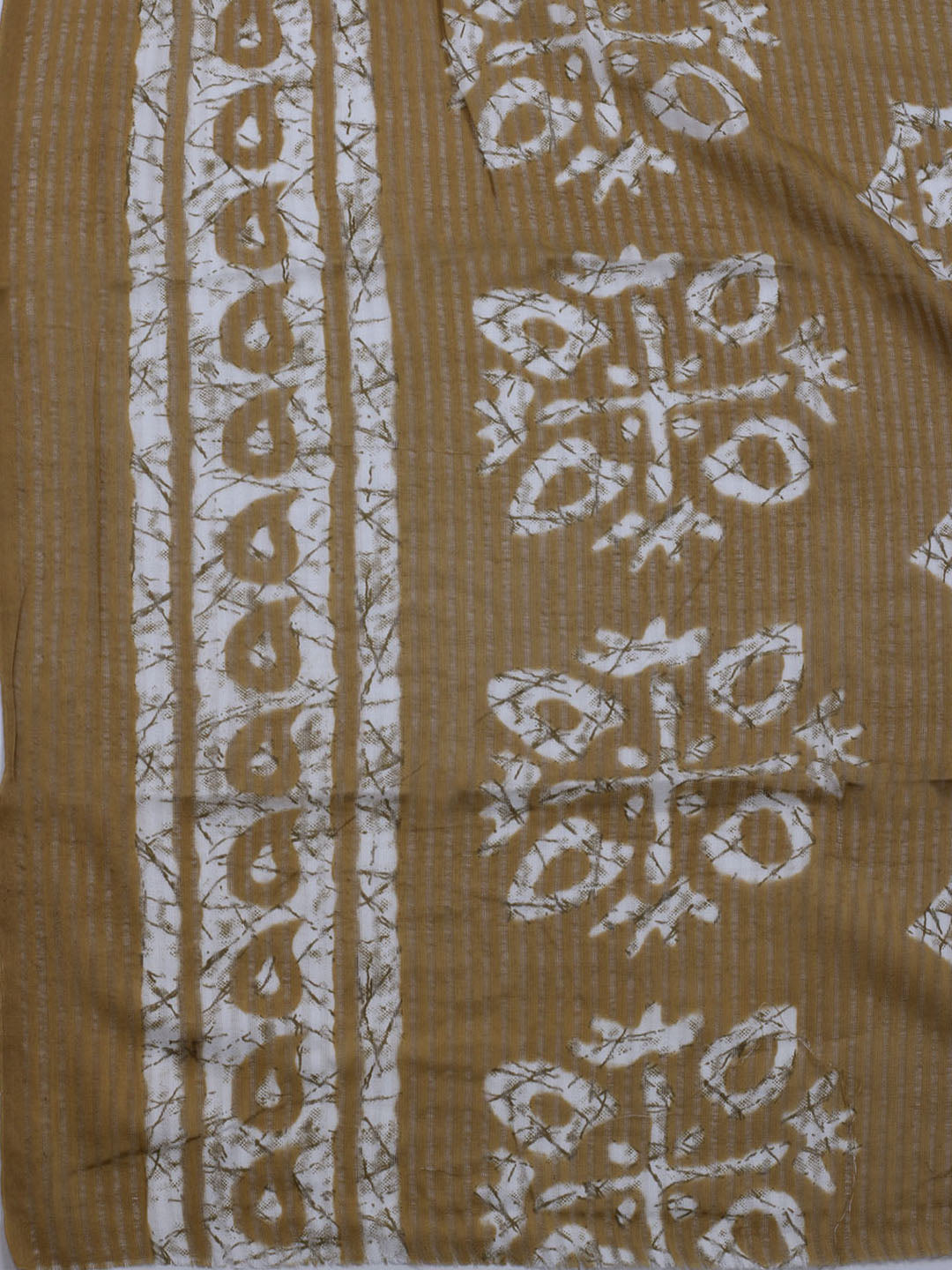 Printed Cotton Blend Unstitched Suit With Dupatta