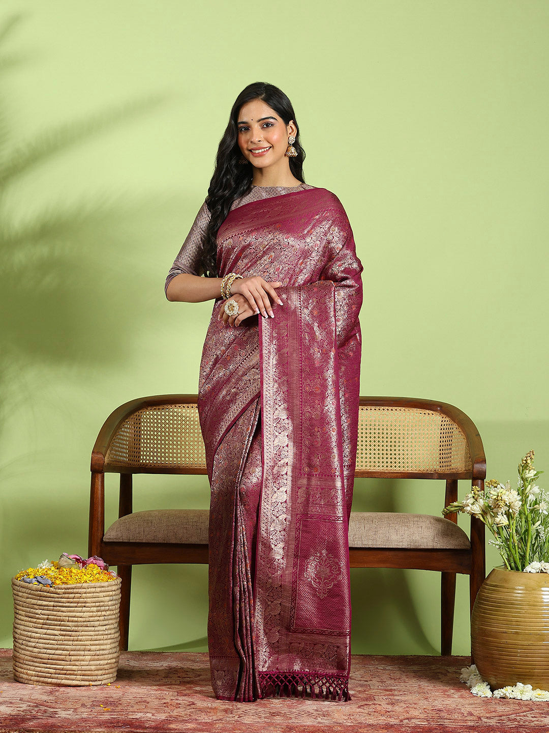 Woven Design Art Silk Saree