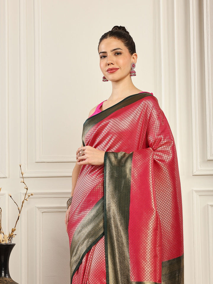 Woven Design Art Silk Saree