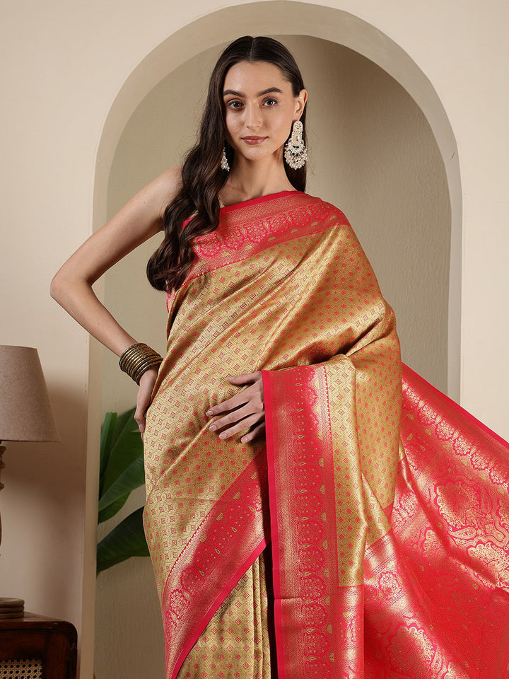 Woven Design Art Silk Saree