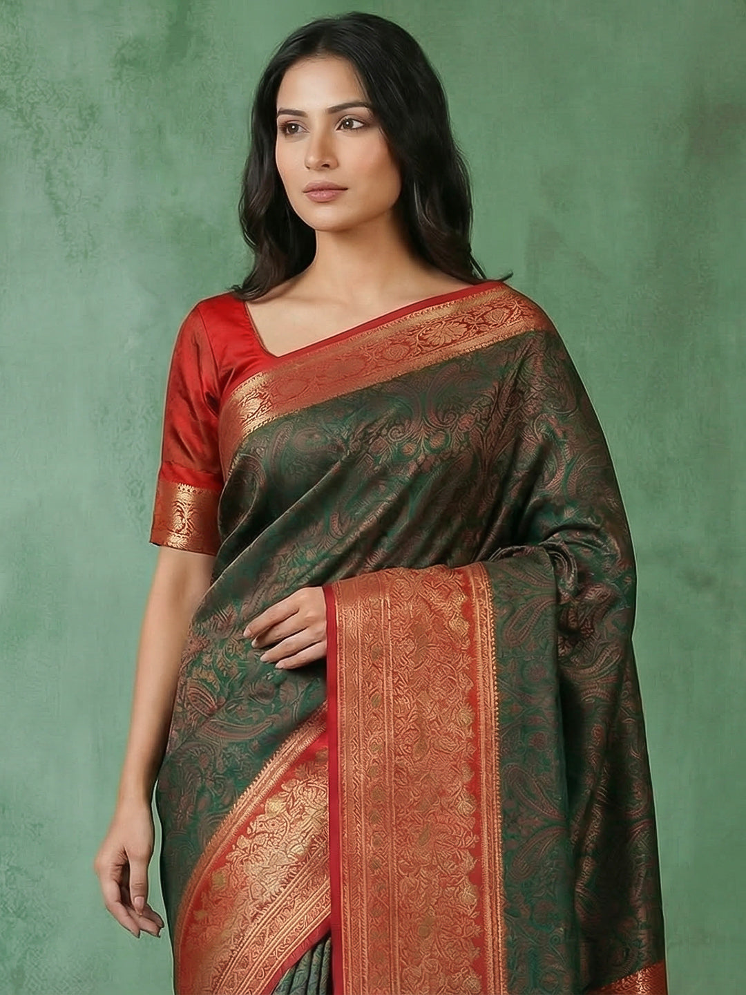 Woven Design Art Silk Saree