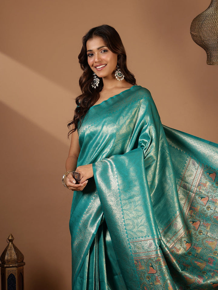 Woven Design Art Silk Saree