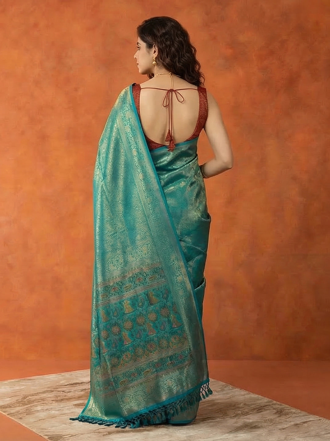Woven Design Art Silk Saree