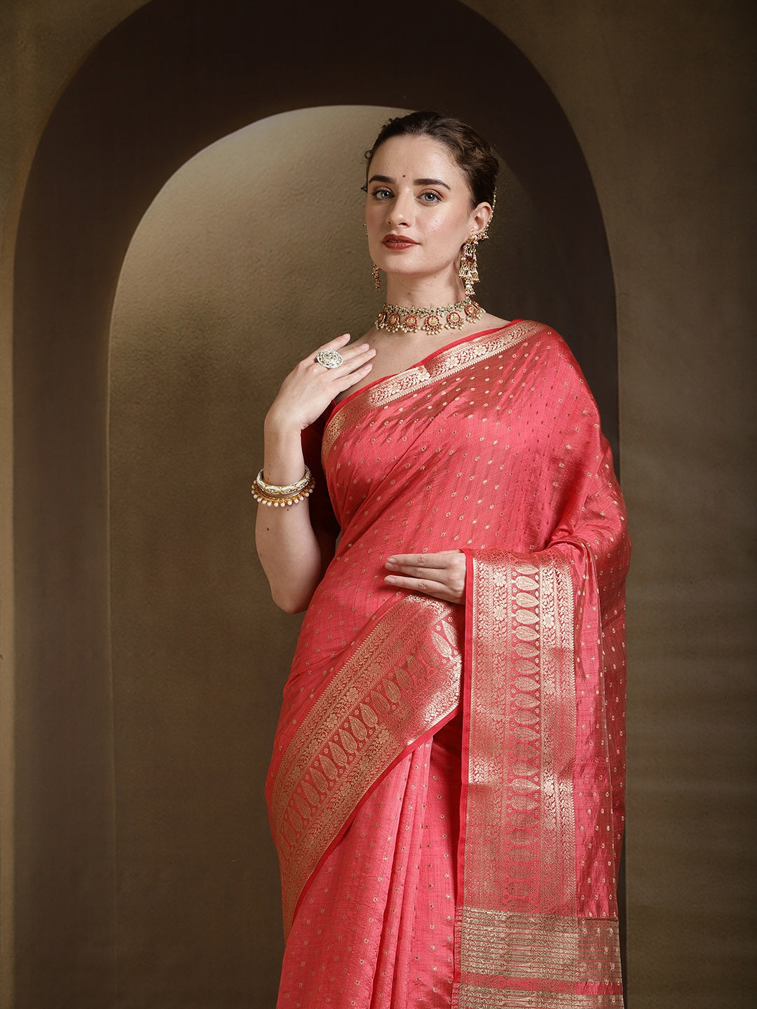 Woven Design Art Silk Saree