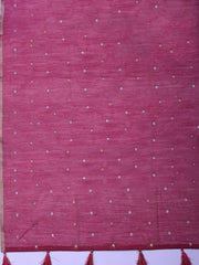 Embroidered Chanderi Unstitched Suit With Pant & Dupatta