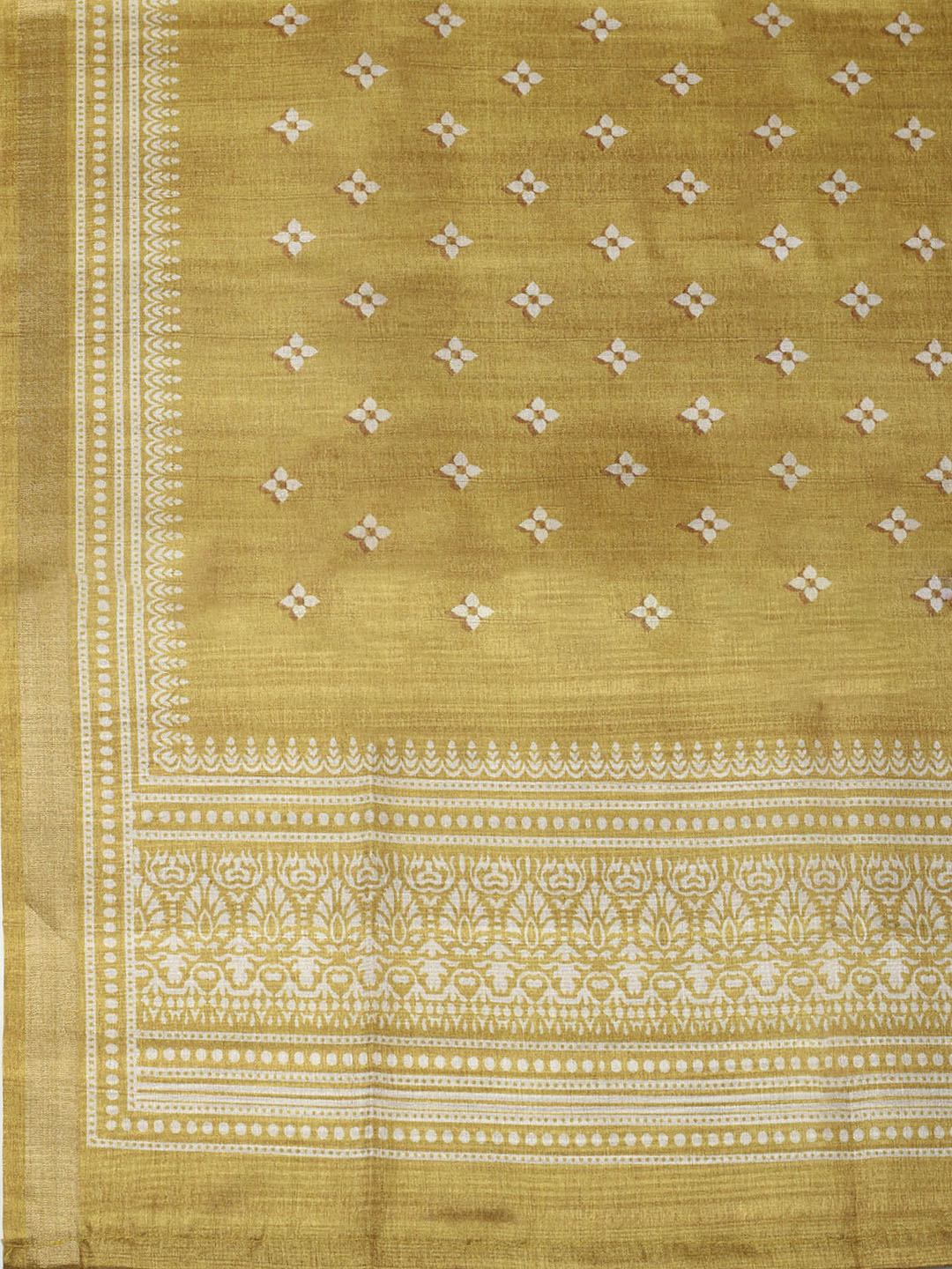 Embroidered Chanderi Unstitched Suit With Pant &amp; Dupatta