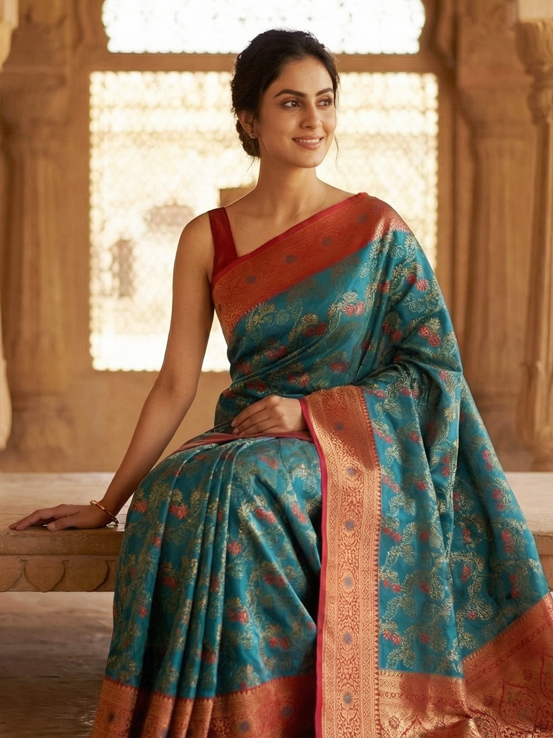 Woven Design Art Silk Saree