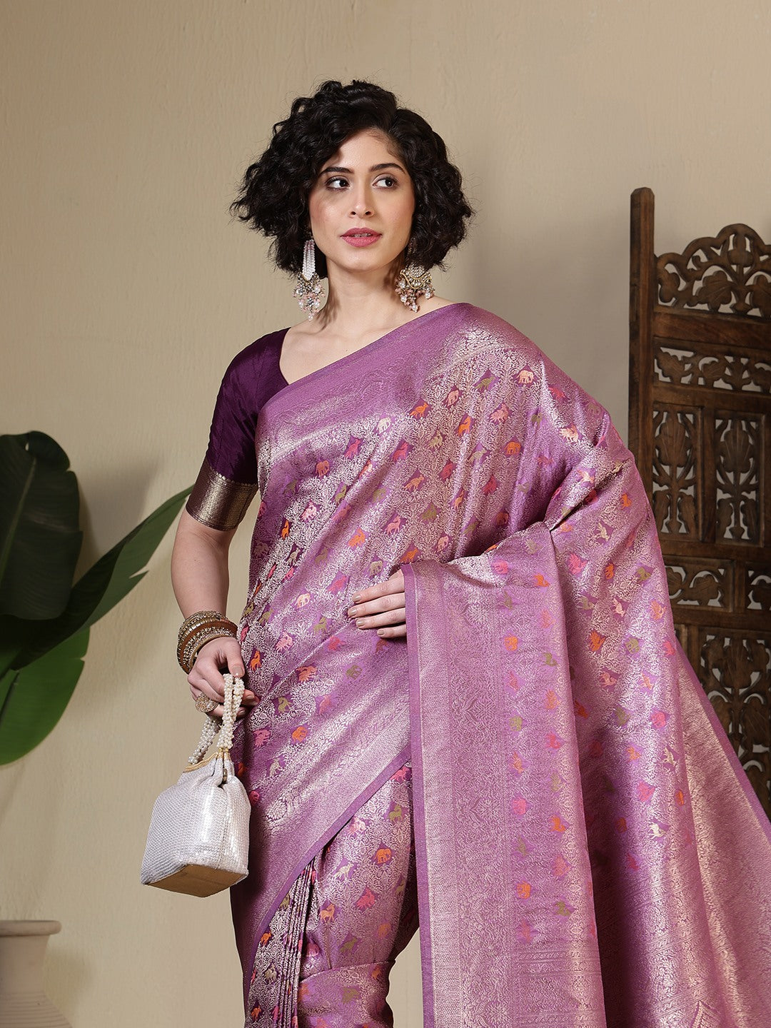 Woven Design Art Silk Saree