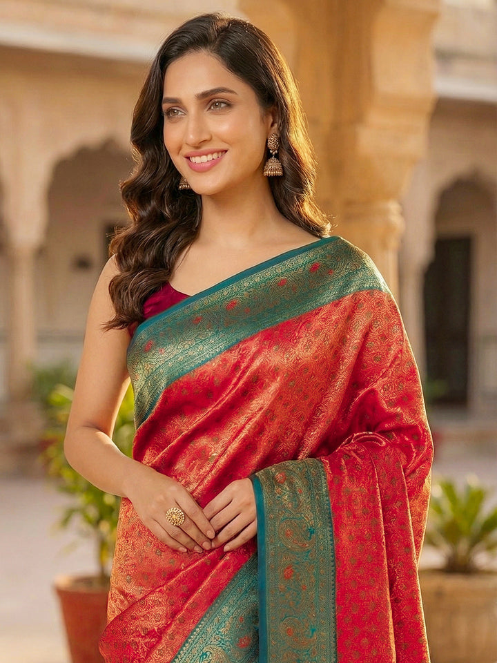 Woven Design Art Silk Saree