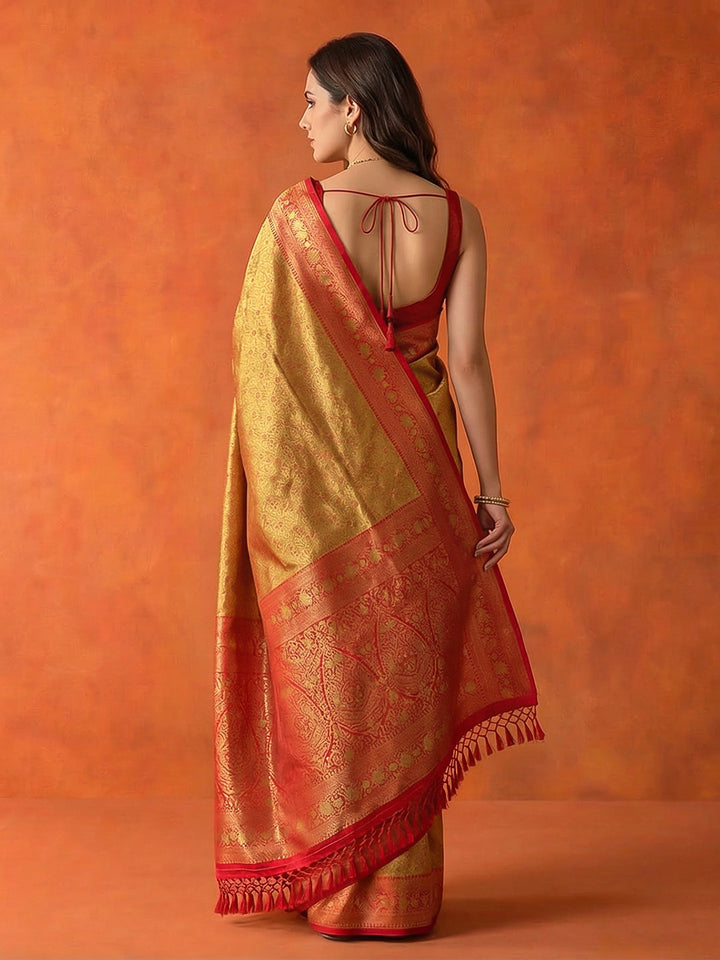 Woven Design Art Silk Saree