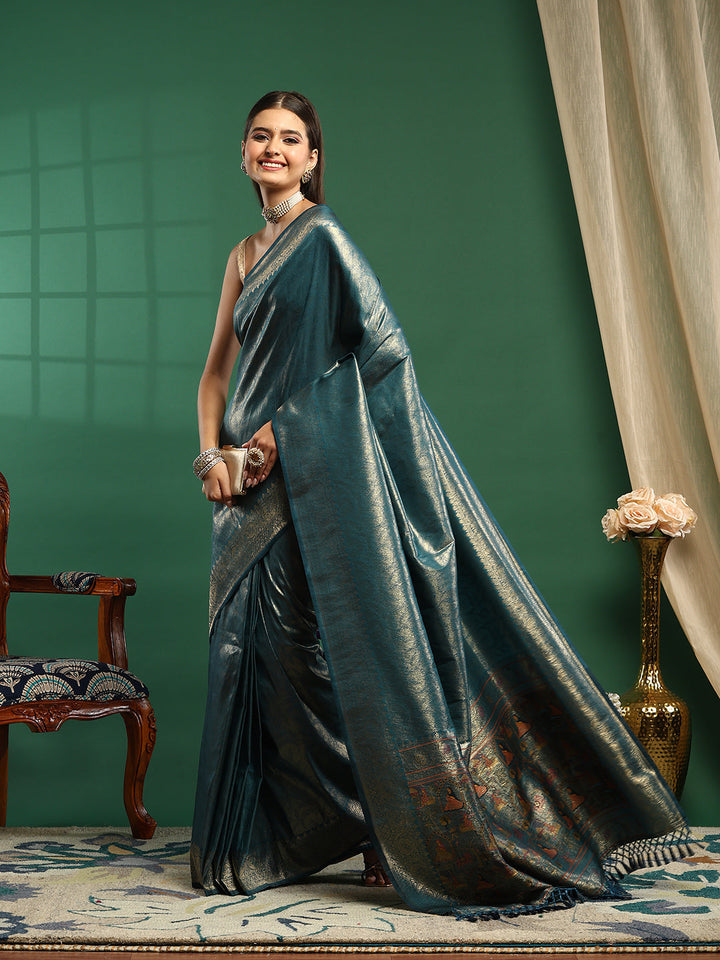 Woven Design Art Silk Saree