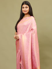 Zari Jaal Woven Handloom Saree