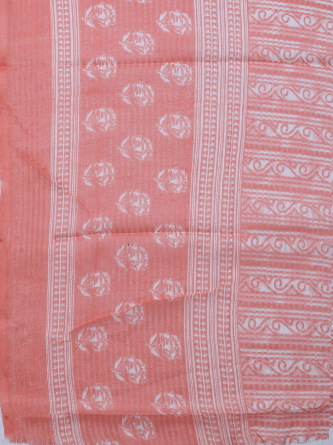 Printed Cotton Blend Unstitched Suit With Dupatta