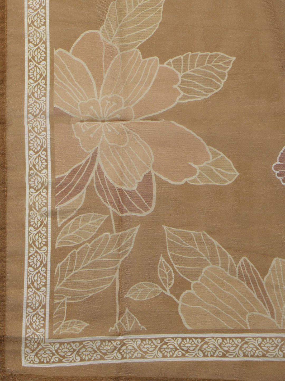 Embroidered Tissue Unstitched Suit With Dupatta