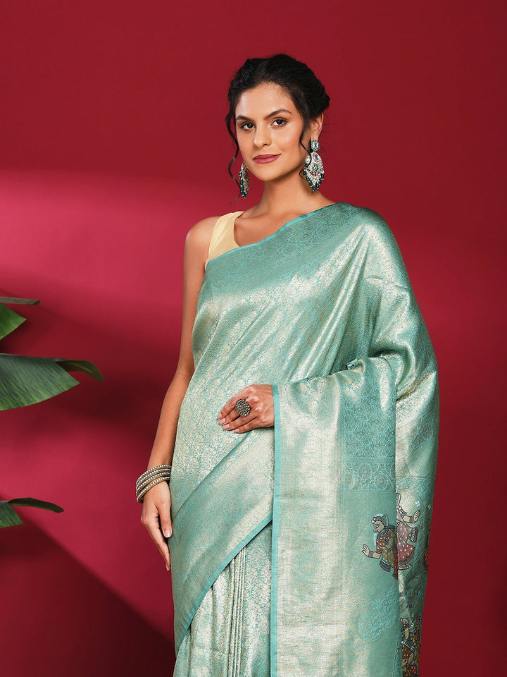 Woven Design Art Silk Saree