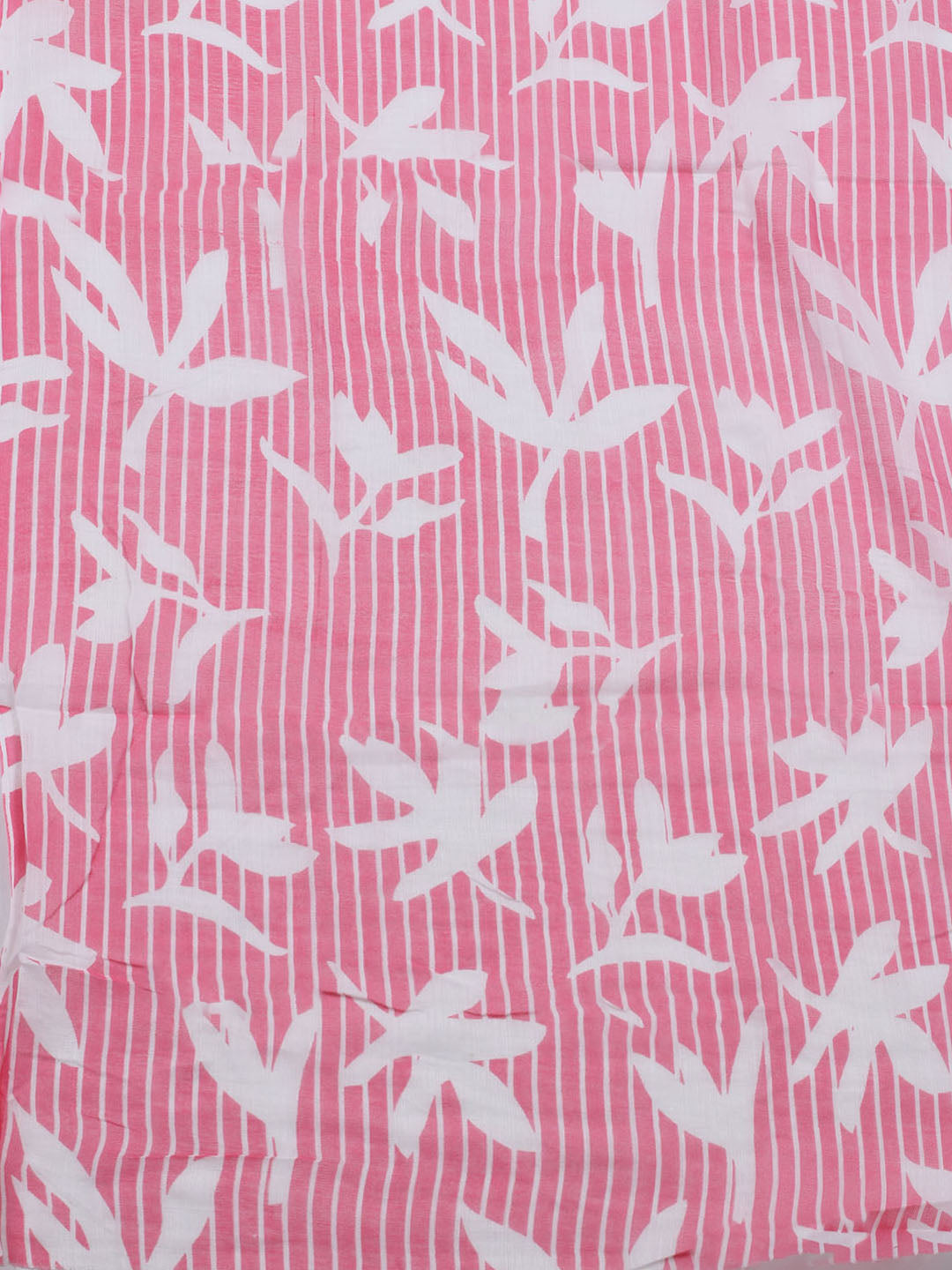 Printed Cotton Blend Unstitched Suit With Dupatta