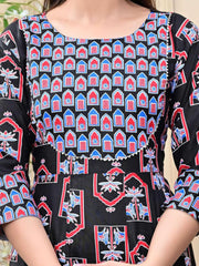 Printed Cotton Blend Kurta