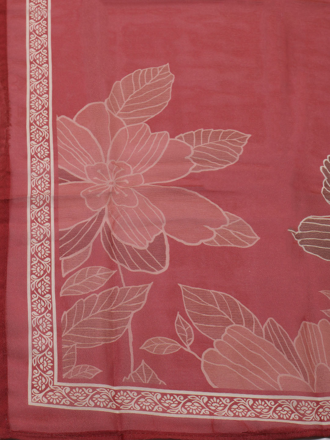 Embroidered Tissue Unstitched Suit With Dupatta