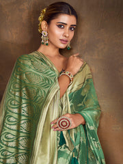 Plain Georgette Saree