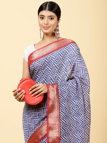 Printed Cotton Saree