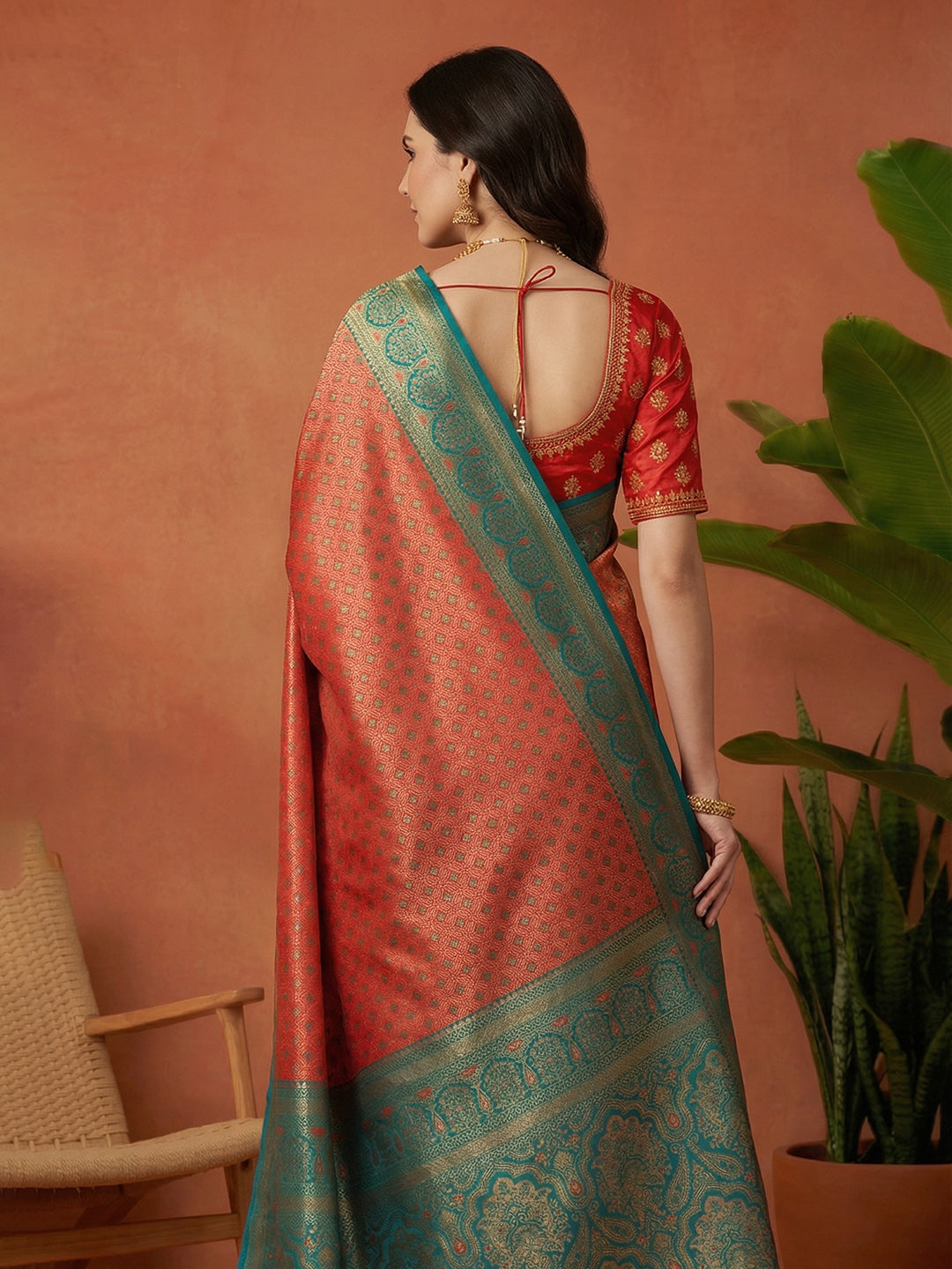Woven Design Art Silk Saree