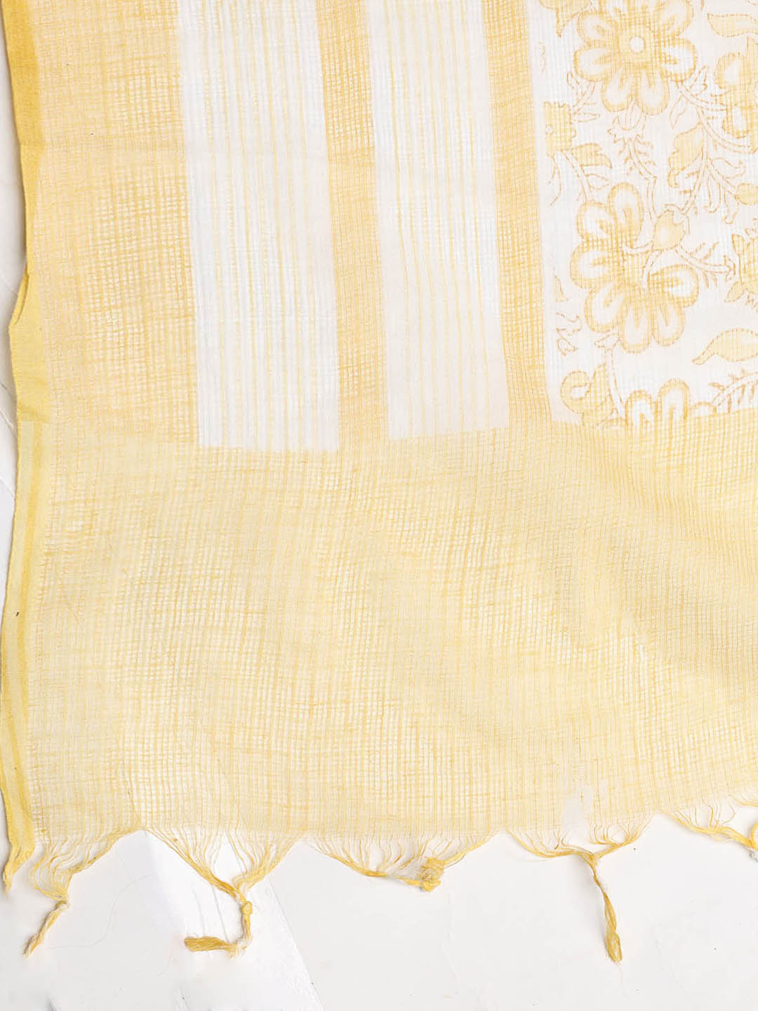 Neck Embroidered Cotton Blend Unstitched Suit With Dupatta