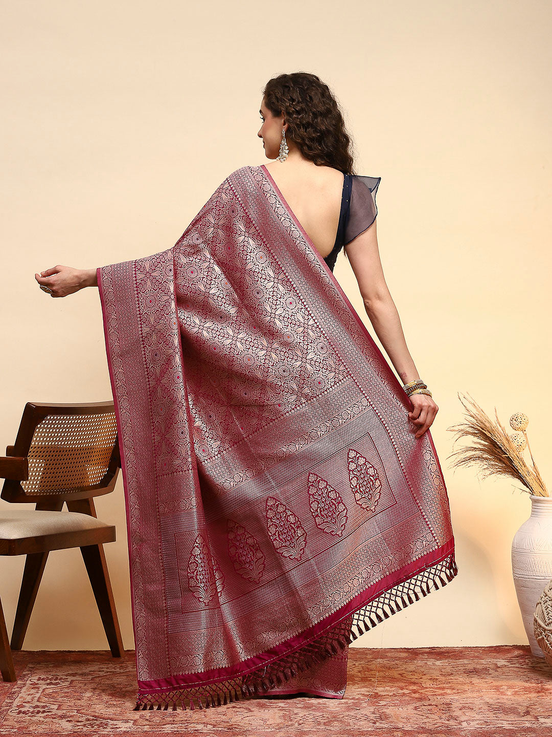Woven Design Art Silk Saree