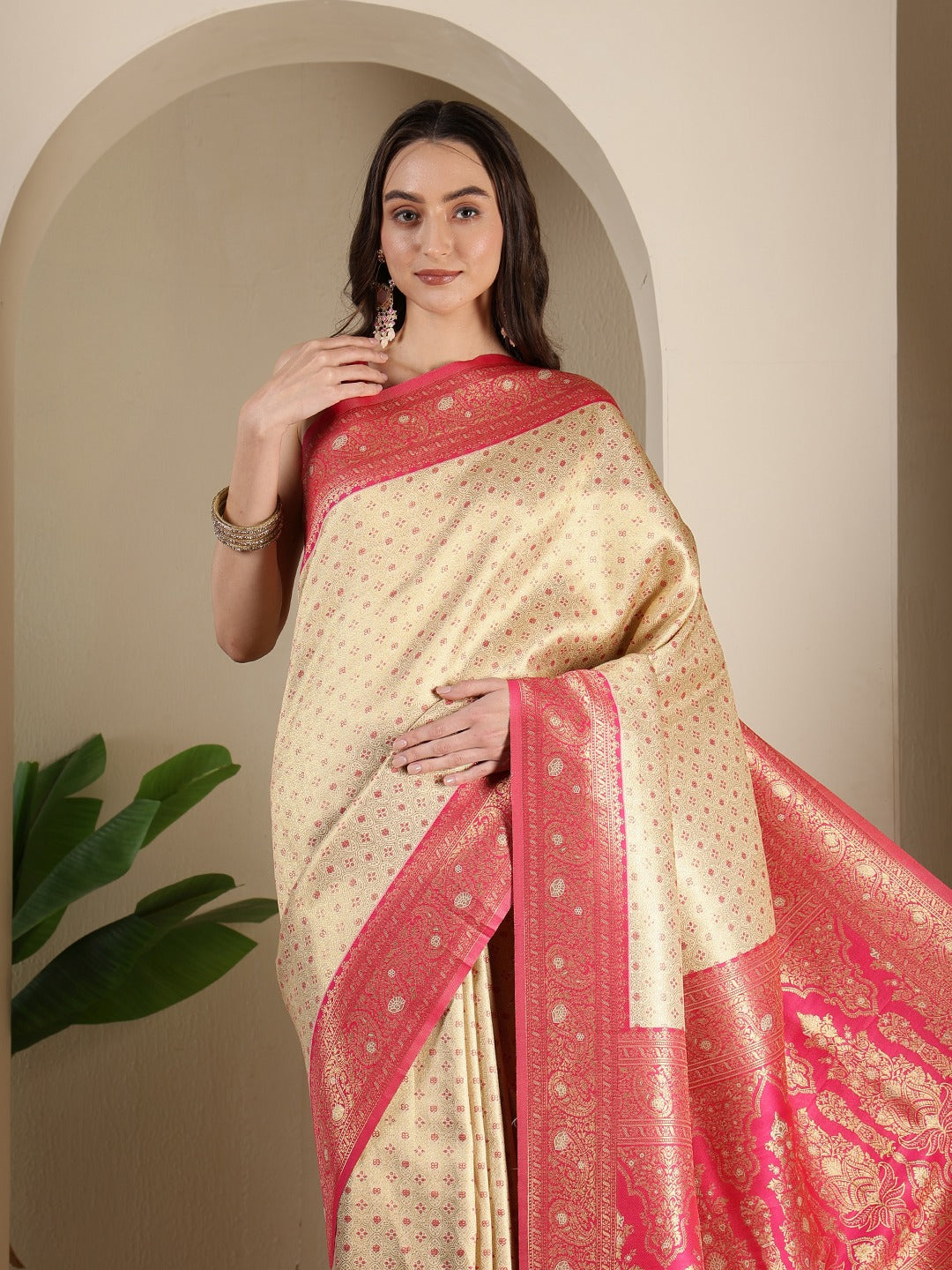 Woven Design Art Silk Saree