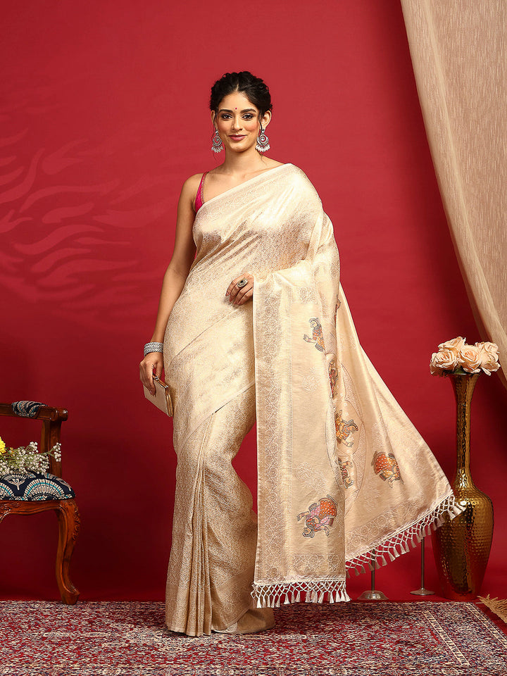 Woven Design Art Silk Saree