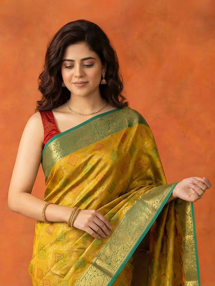 Woven Design Art Silk Saree