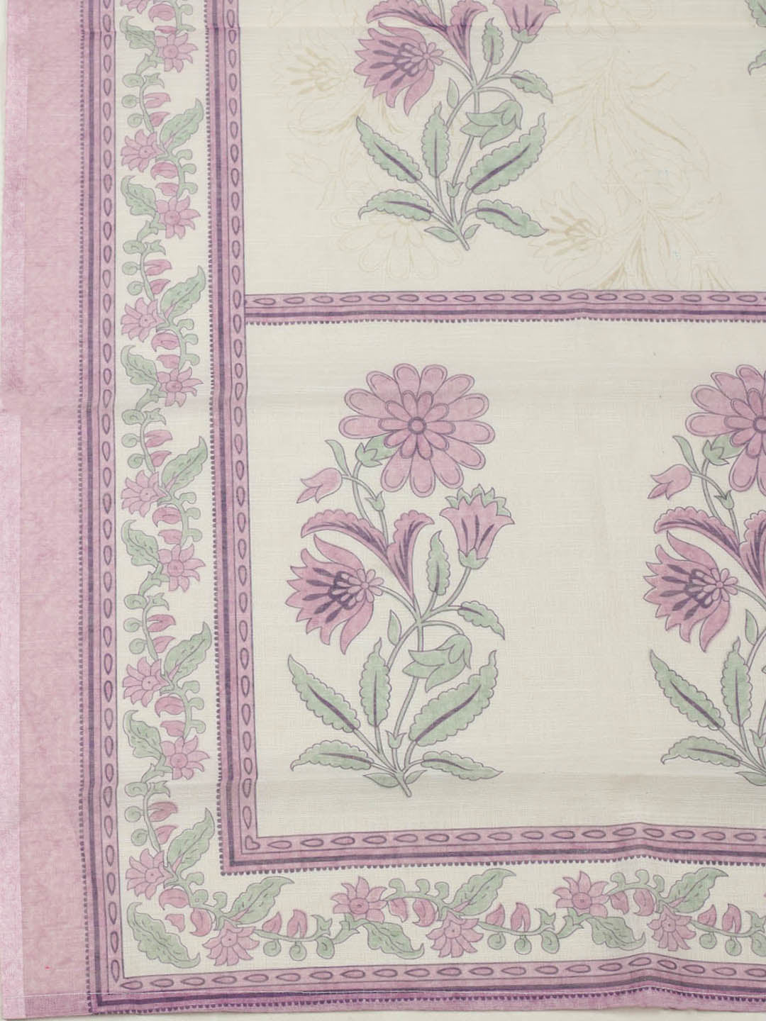 Embroidered Cotton Blend Unstitched Suit With Pant &amp; Dupatta