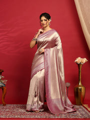 Embroidered Banarasi Saree
