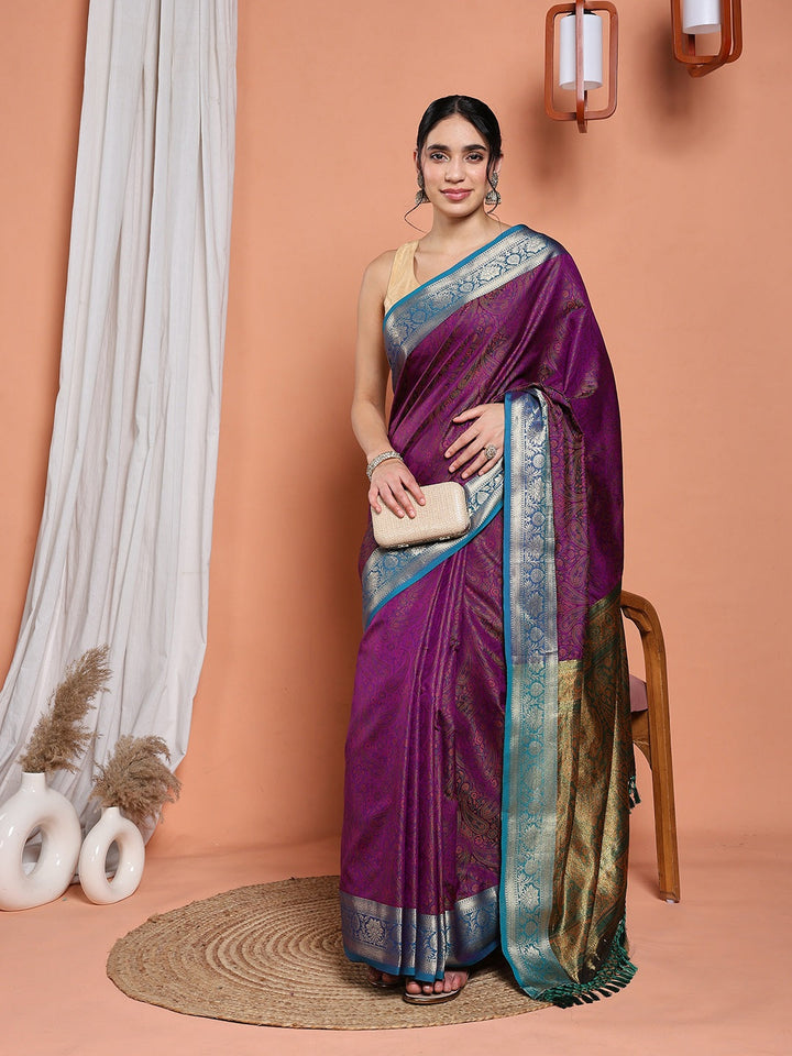 Woven Design Art Silk Saree