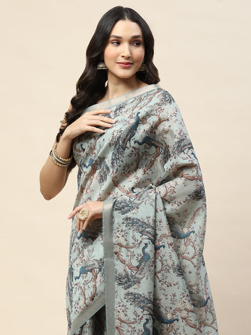 Printed Cotton Saree