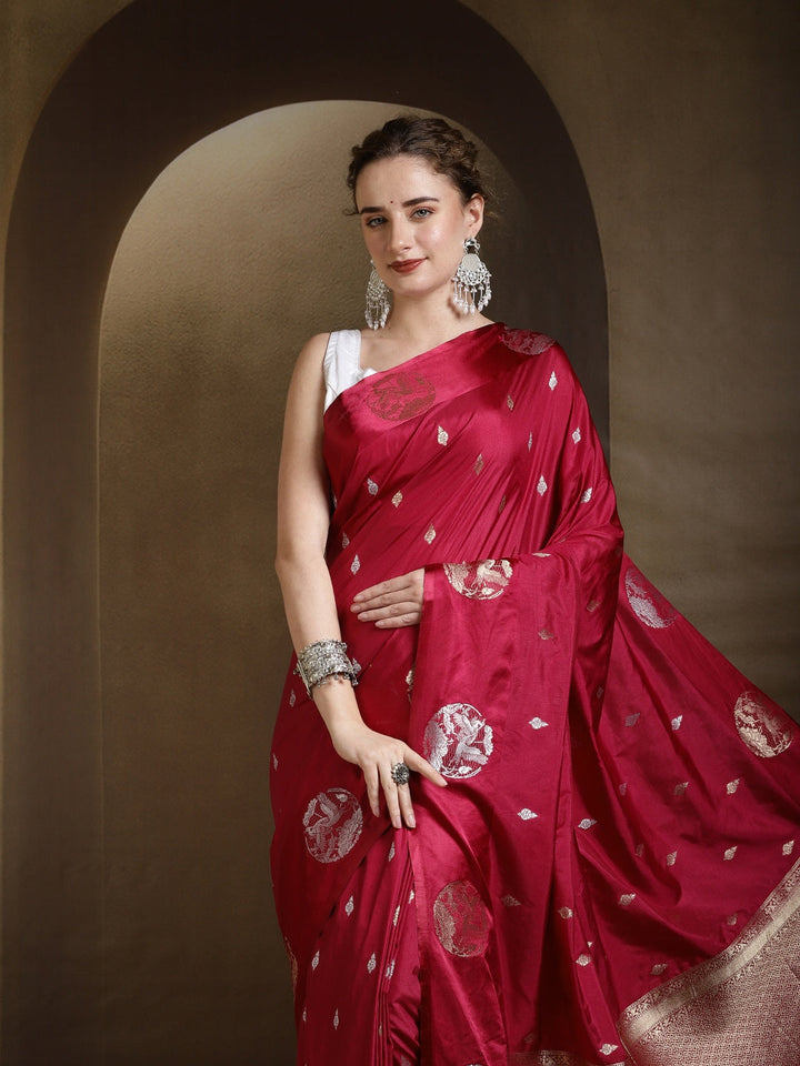 Woven Design Art Silk Saree
