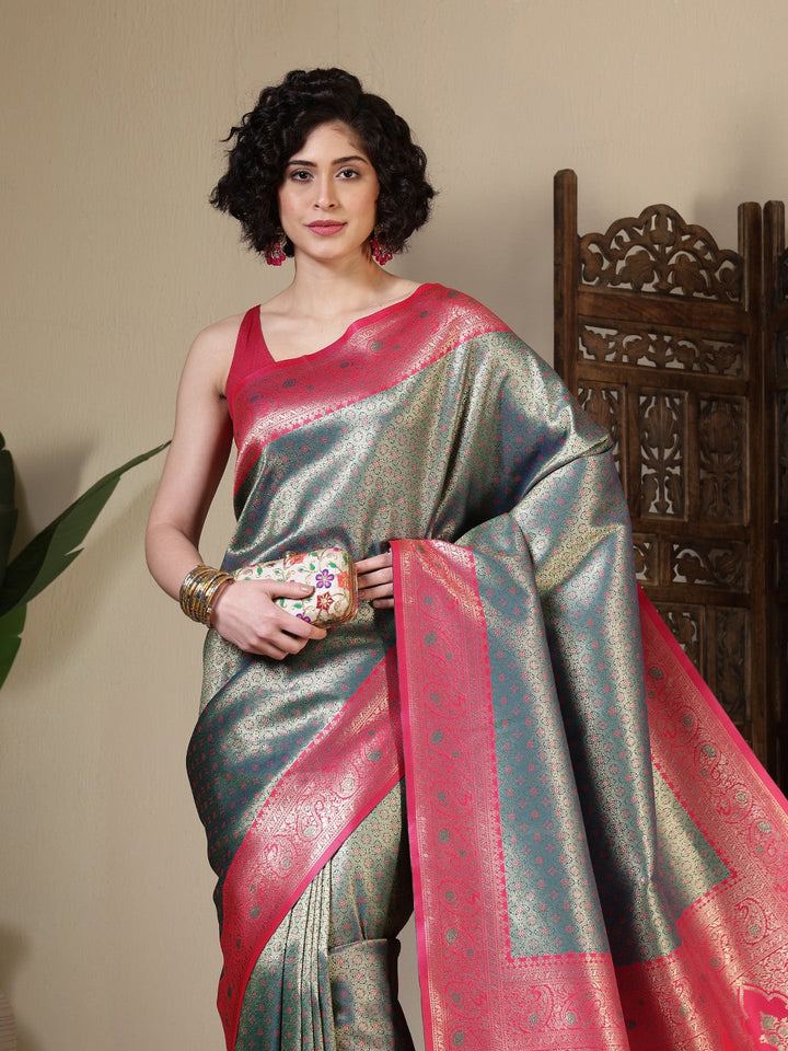 Woven Design Art Silk Saree
