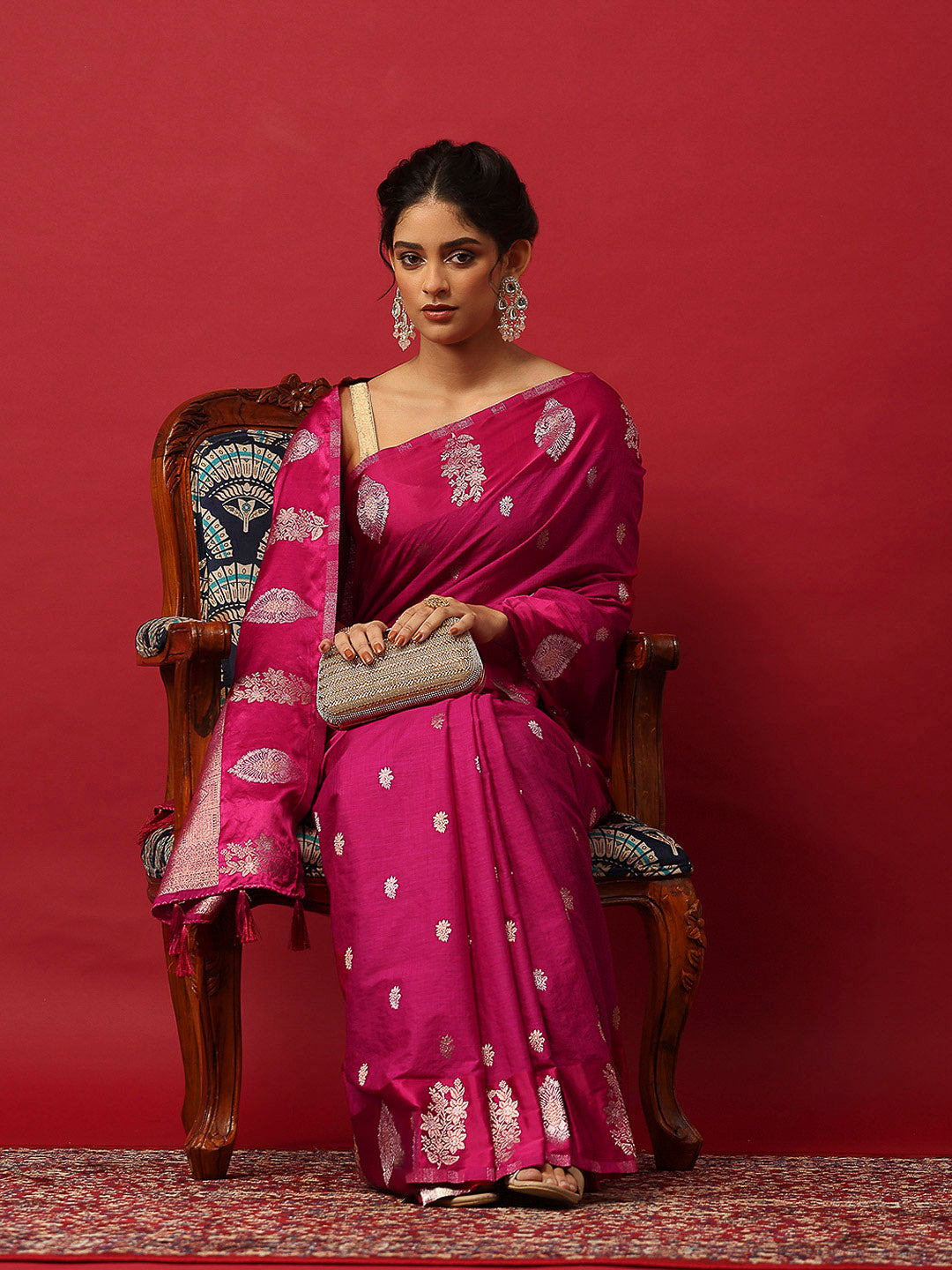 Woven Design Art Silk Saree